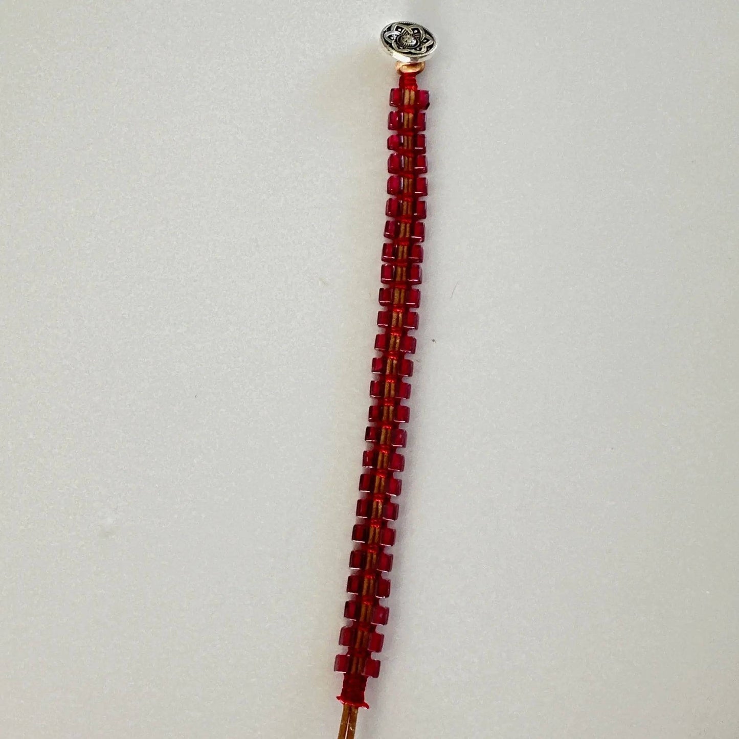 Leather Macrame Bracelet - Uplift Beads