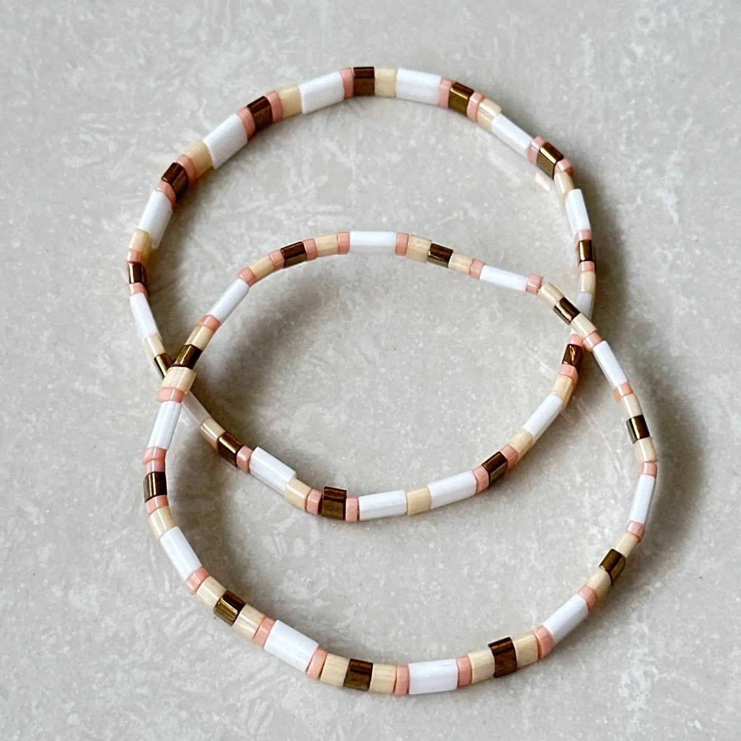 Miyuki Tila Bead Bracelet - Uplift Beads