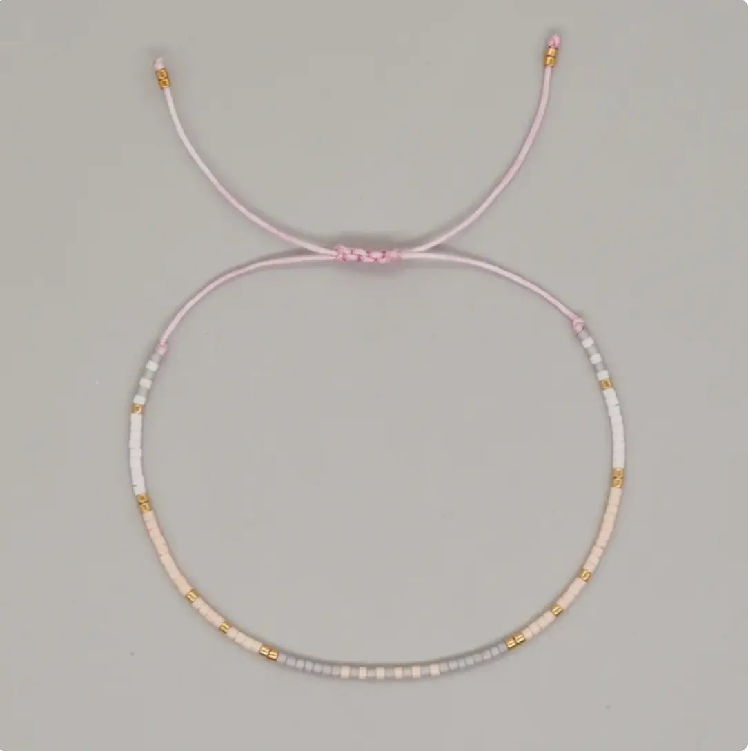 Miyuki Tiny Seed Bead Stack Bracelet - Uplift Beads