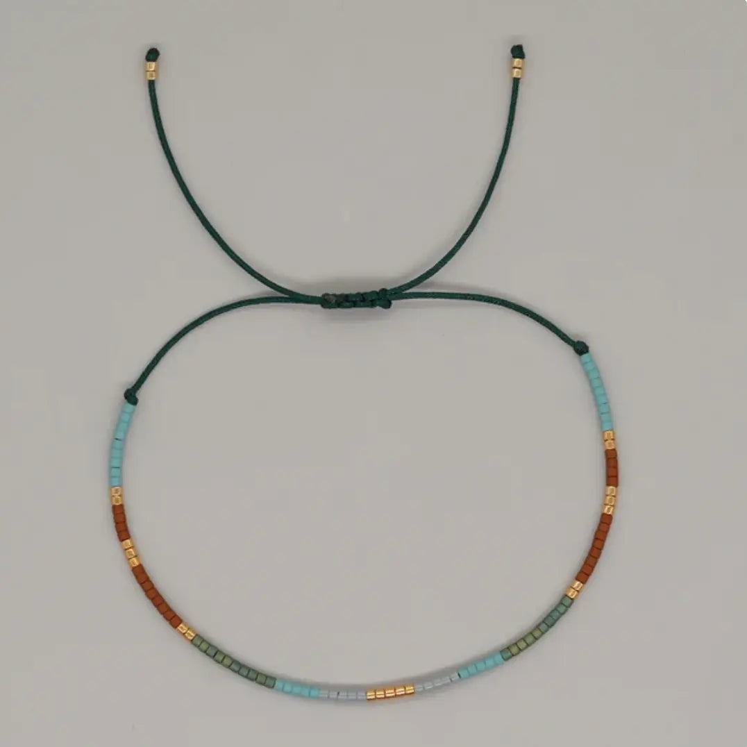Miyuki Tiny Seed Bead Stack Bracelet - Uplift Beads