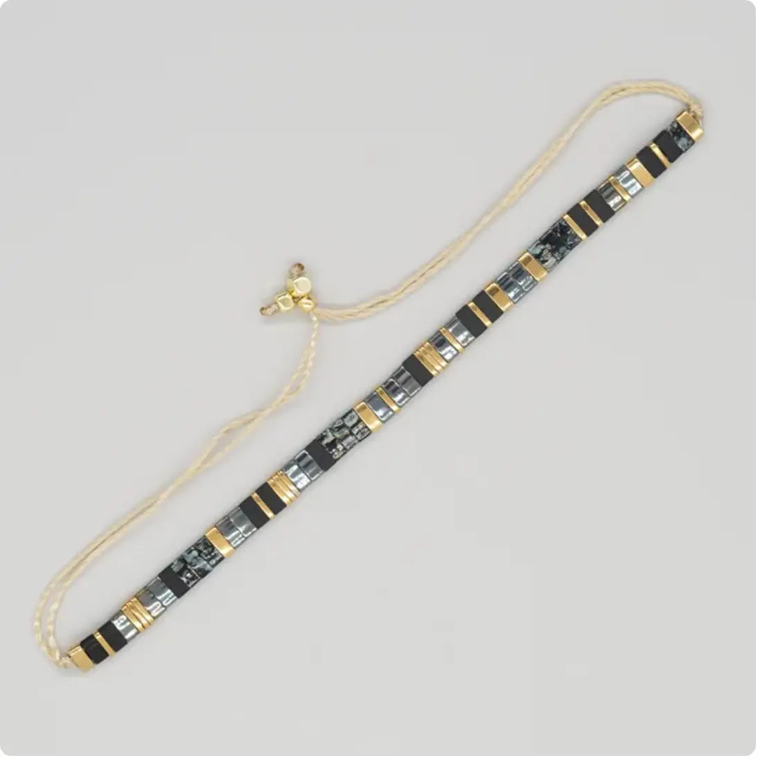 Miyuki Tila Bead Bracelet - Uplift Beads