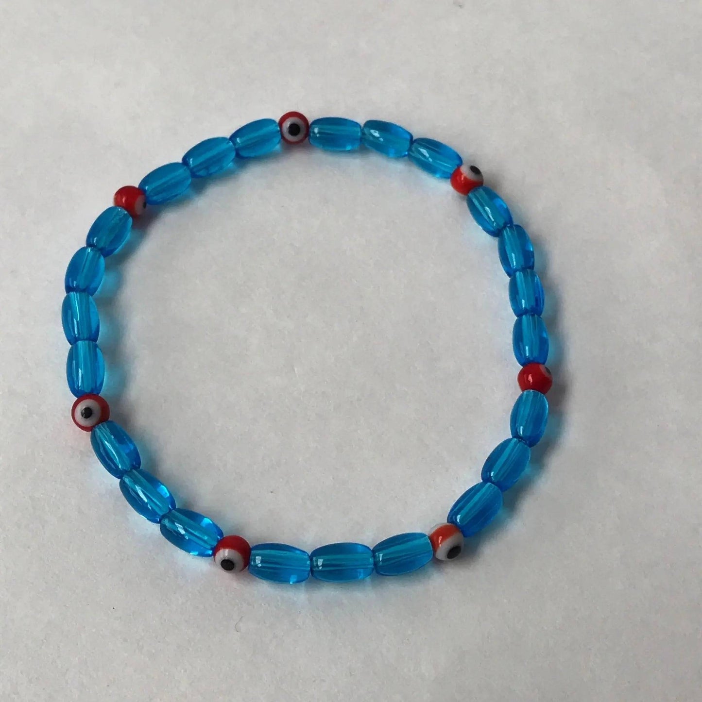 Evil Eye Bracelet - Glass - Uplift Beads