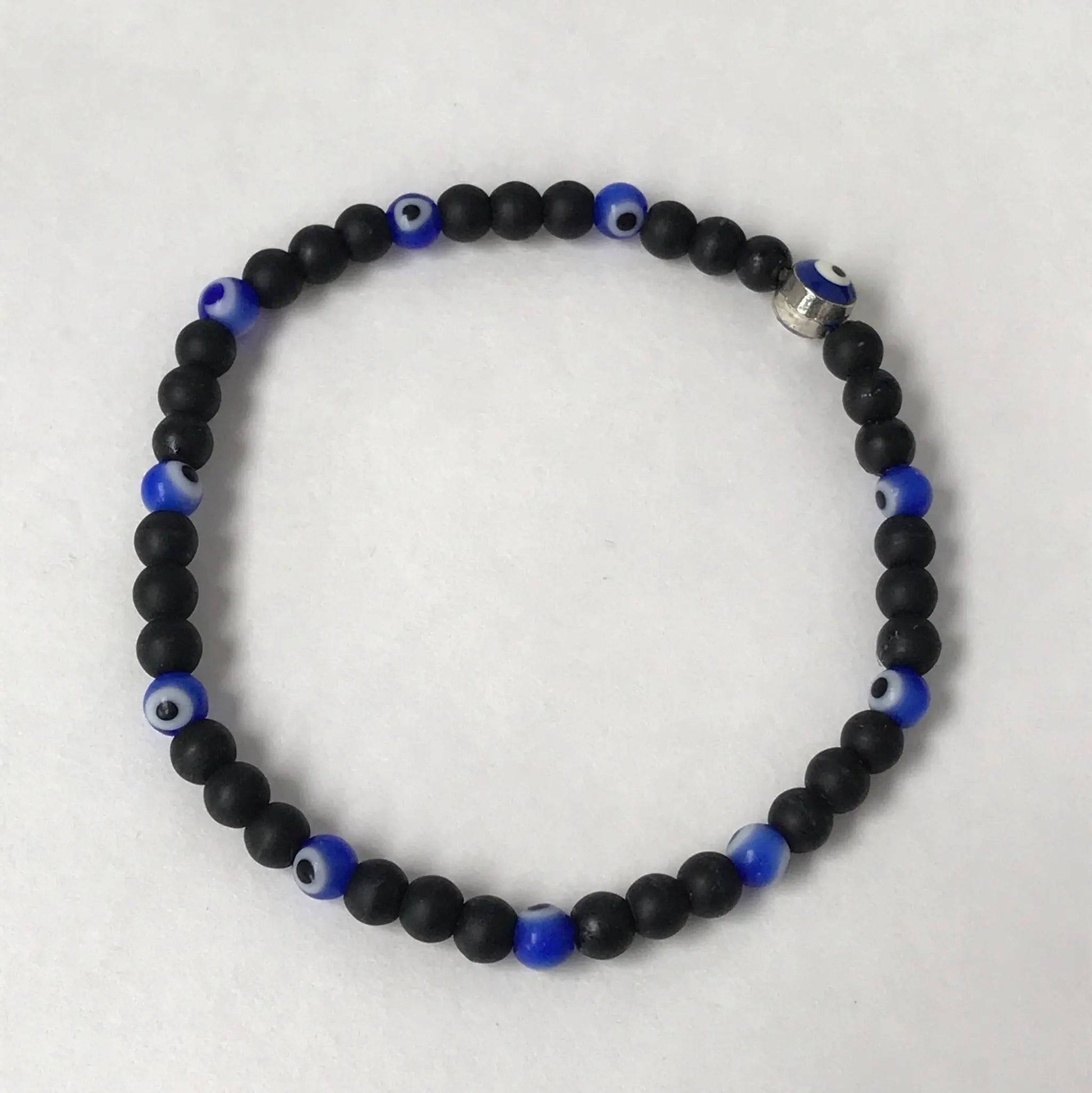 Evil Eye Bracelet - Glass - Uplift Beads