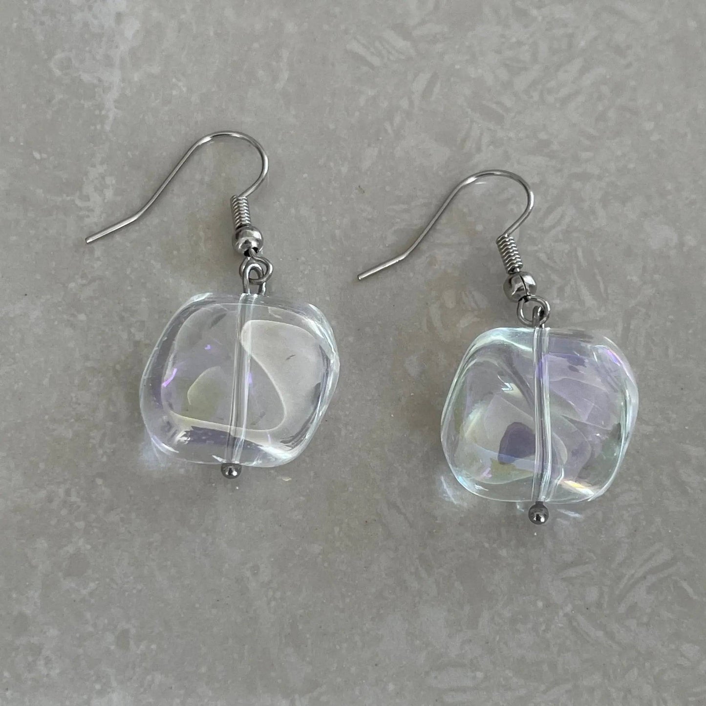 Czech AB Glass Earrings - Uplift Beads