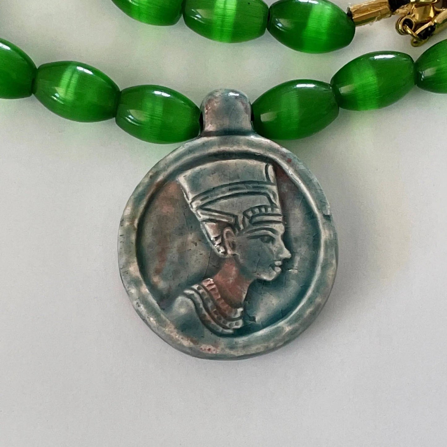 Nefertiti Pendant Necklace - Uplift Beads