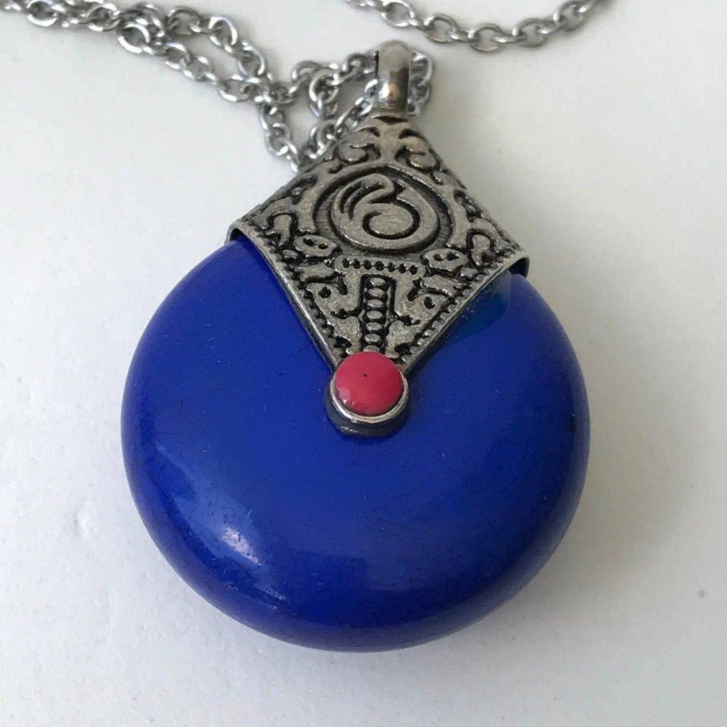 Tibetan Teardrop Pendant Necklace - Uplift Beads