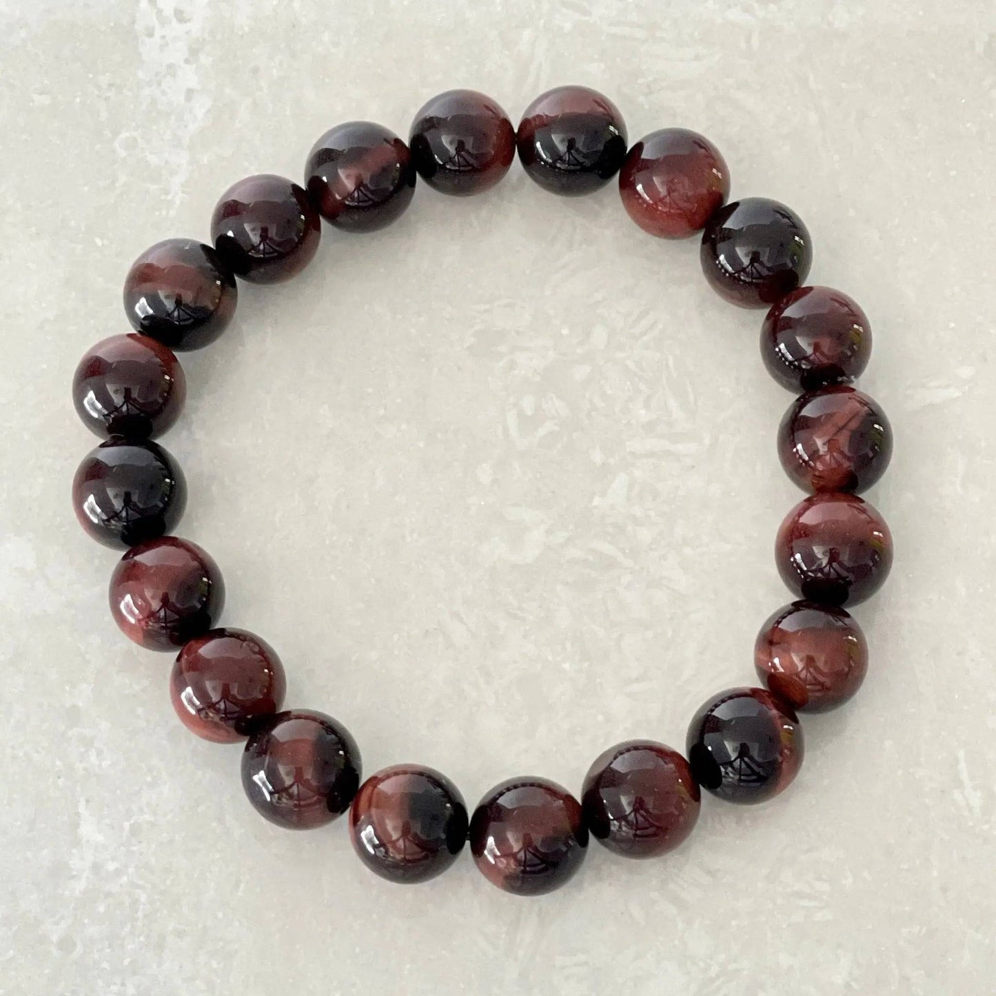 Red Tiger Eye Bracelet - Uplift Beads