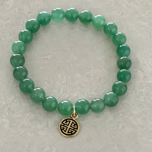 Green Aventurine 'Prosperity' Bracelet - Uplift Beads