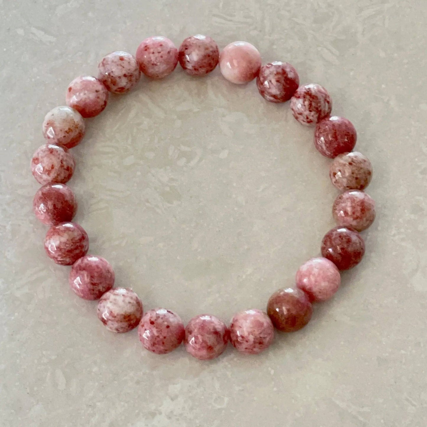 Thulite 'Confidence' Bracelet - Uplift Beads