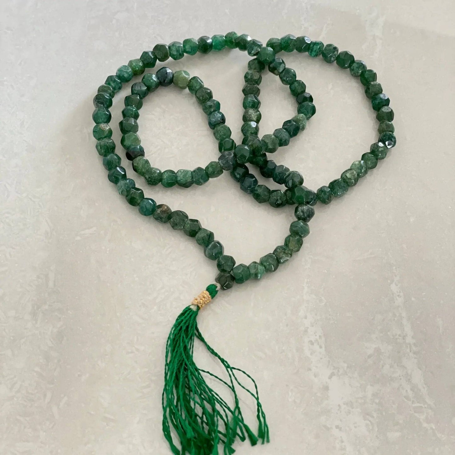 Green Aventurine Mala - Uplift Beads