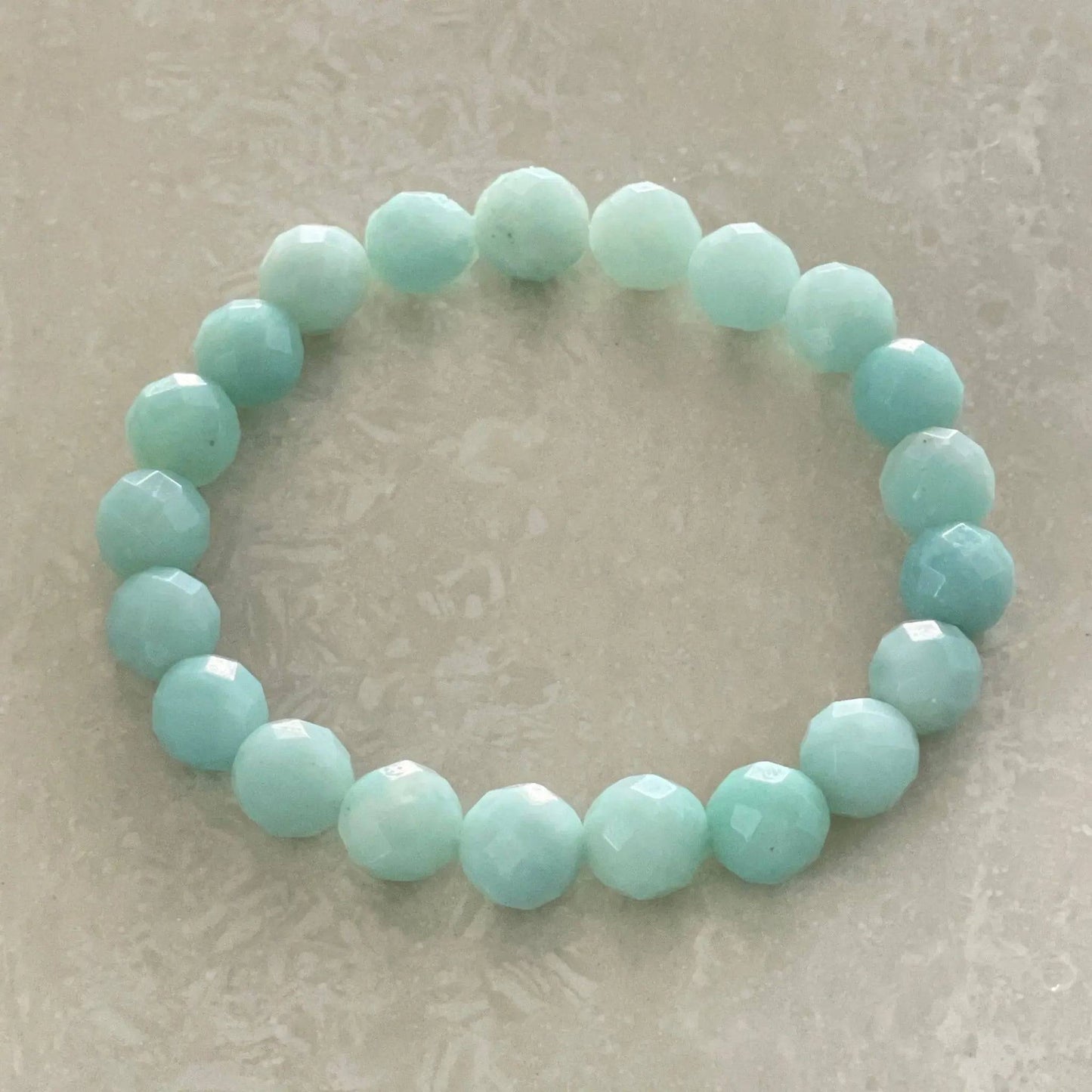 Amazonite Natural Gemstone Bracelet - Uplift Beads