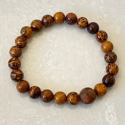 Calligraphy Stone Bracelet - Uplift Beads