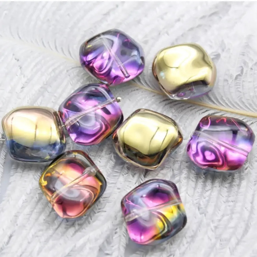 Czech AB Glass Earrings - Uplift Beads