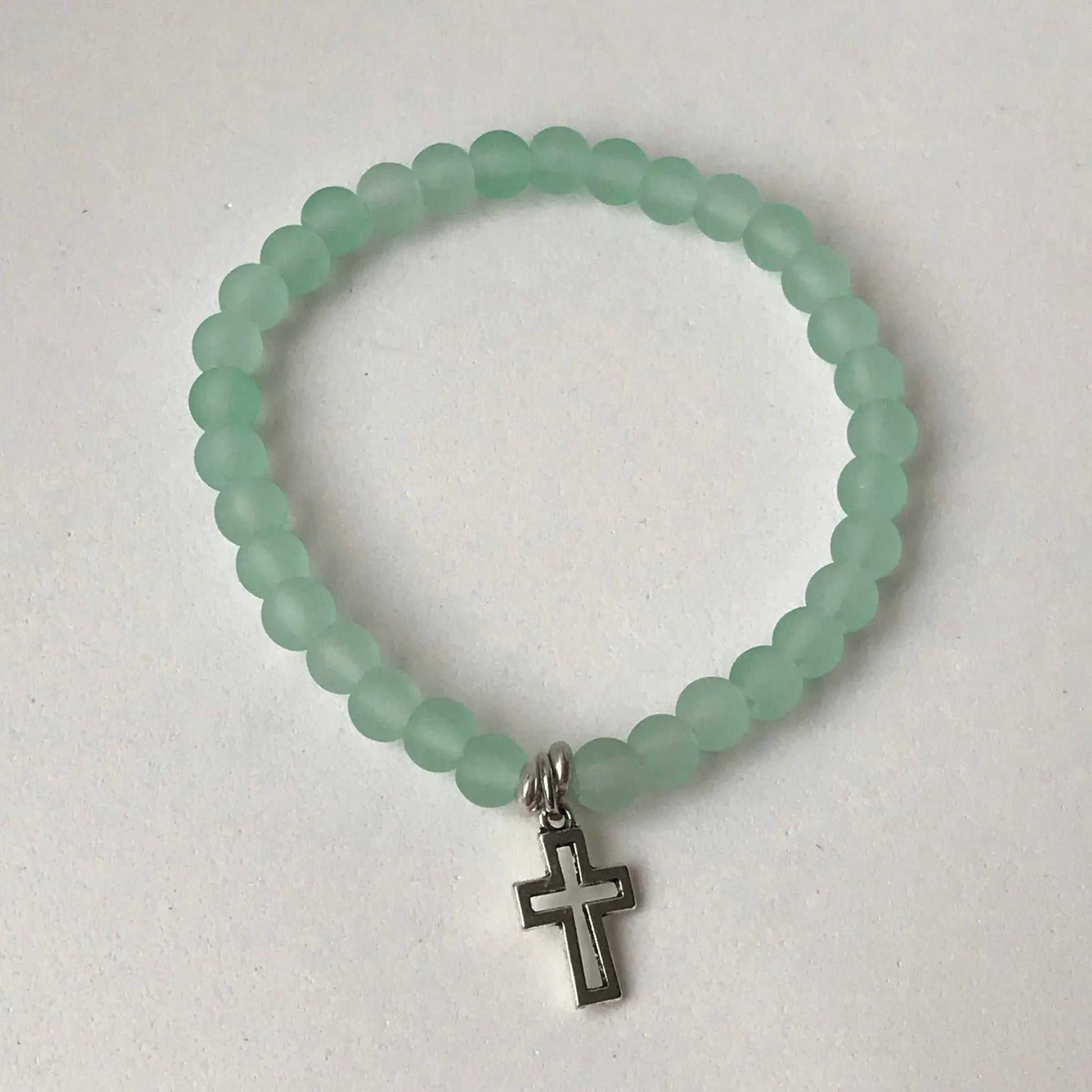 Cross (Faith) Charm Bracelet - Uplift Beads