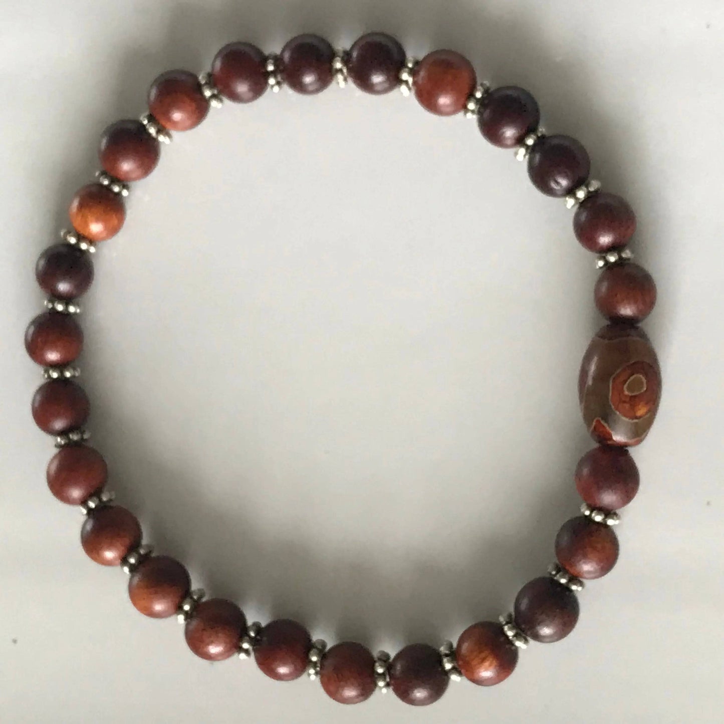 Dzi Agate & Bayong Bracelet - Uplift Beads
